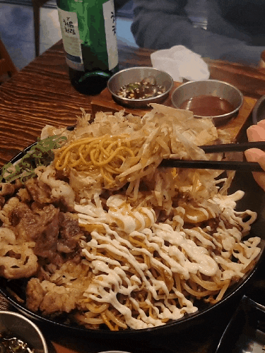  대전 맛집 데이트장소로 최고인 둔산동 철판요리 전문점 데판유우에서 행복한 시간!
