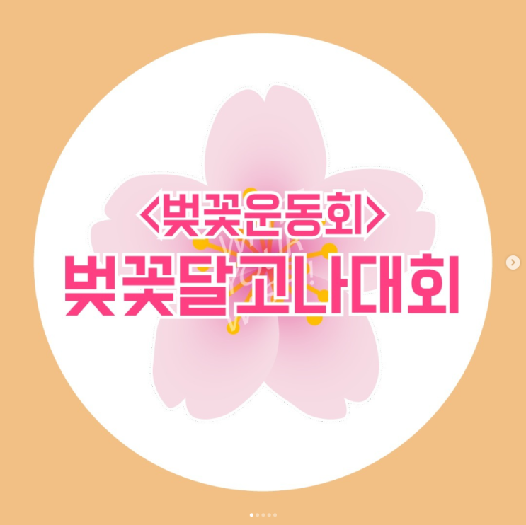  벚꽃운동회