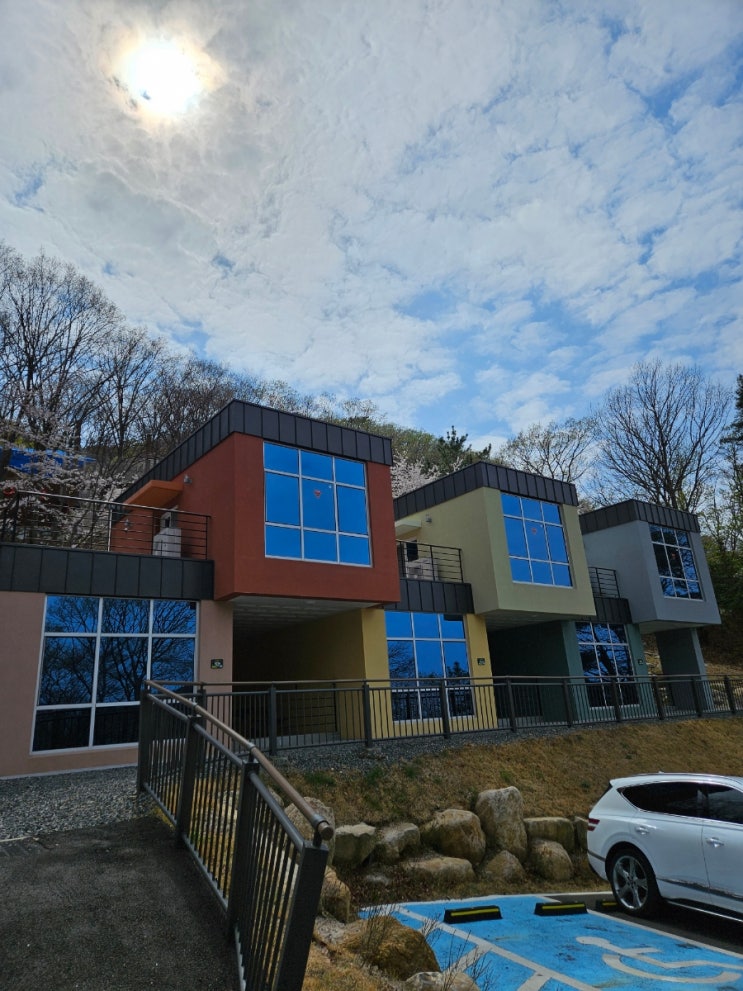  대운산자연휴양림 연립동103호 1박2일 여행 네트어드벤처 놀이와 토끼까지