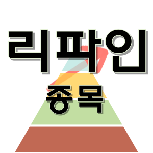  리파인 - 부동산 전세사기 채권 전세대출 종목 주가 차트 정리