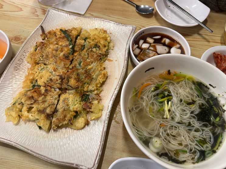  [종로3가역 맛집] JBD종로빈대떡 낙원점에서 막걸리 (해물파전, 고기파전, 국수)_내돈내산