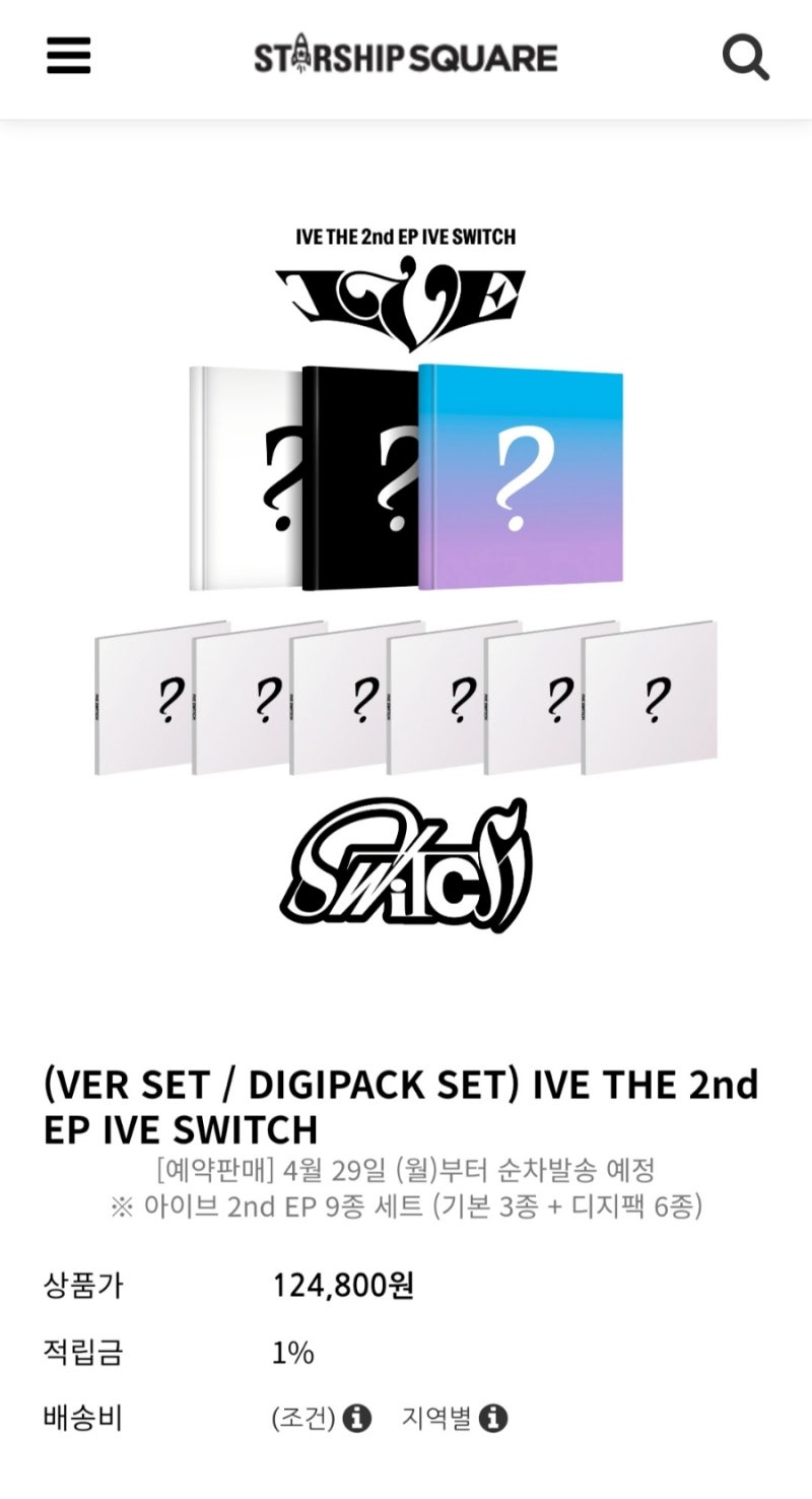 April 4, 2024: IVE's 2nd Mini Album IVE SWITCH Pre-release, Album Configuration & Lineup Overview