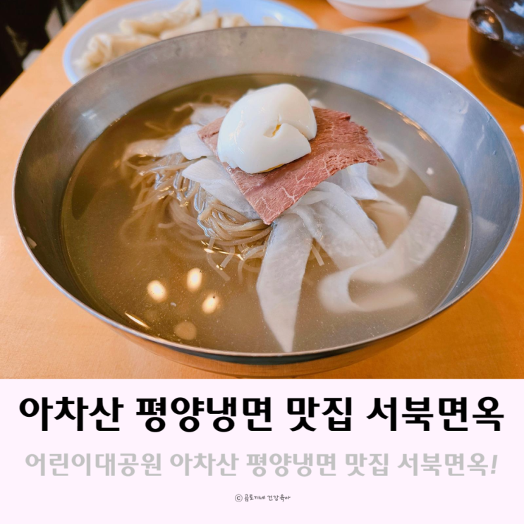 서울 어린이대공원 아차산 맛집 서북면옥