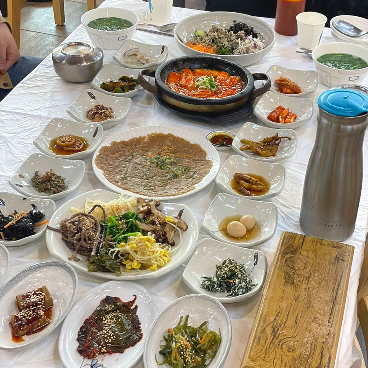  하동 맛집 쉬어가기좋은날 쌍계사 재첩더덕정식 웨이팅 후기