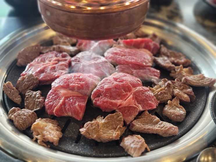  파주 야당 소고기 무한리필 고깃집 회식의달인 내돈내산