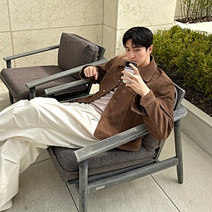 킨록바이킨록앤더슨 남자 카우 스웨이드 트러커 자켓 강력 추천!