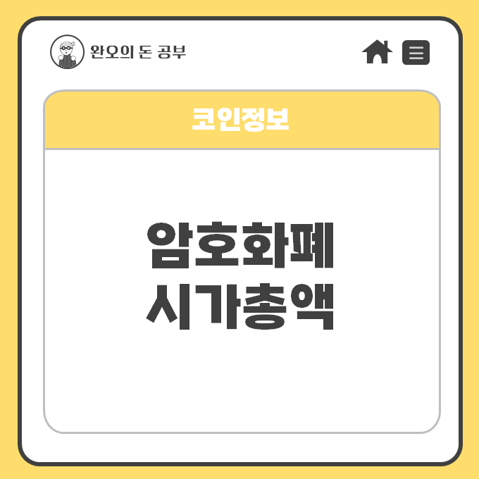  시가총액이란? 코인 시가총액 순위 알아보기