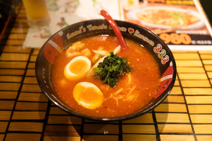 [일본] 한국인 입맛에 딱 해장하기 좋은 24시 후쿠오카 토마토라멘