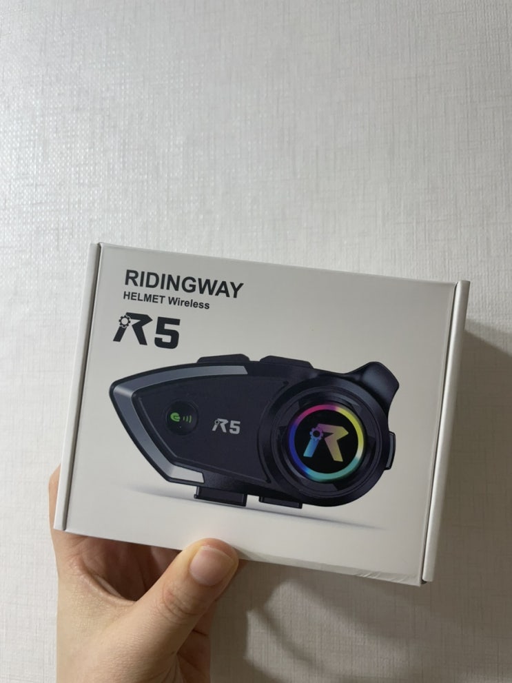  바이크 블루투스 헬맷 블루투스 오토바이 블루투스 라이딩웨이 R5