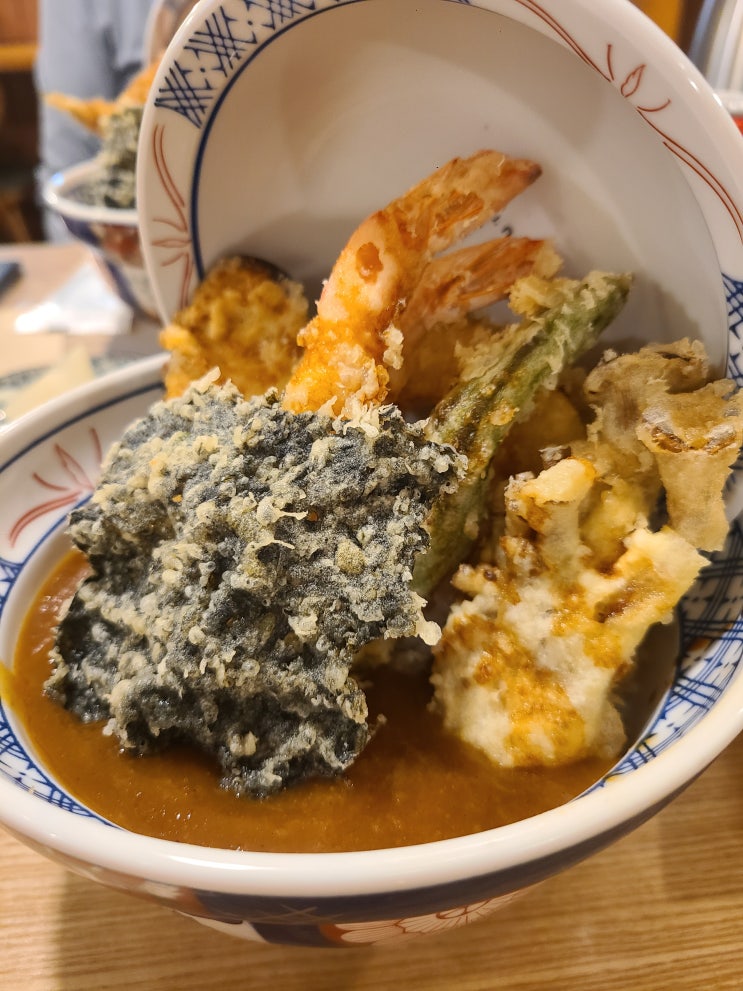  의정부맛집 고쿠텐, 튀김 안 좋아하는줄 알았는데 한그릇 다 비웠다