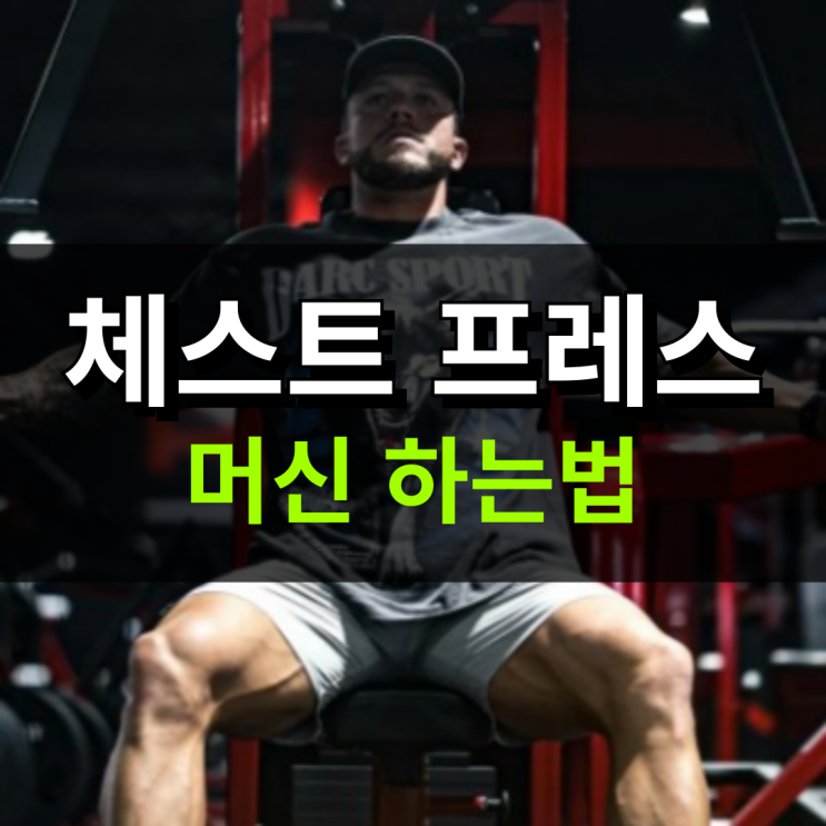  체스트 프레스 머신, 사용법 및 올바른 자세