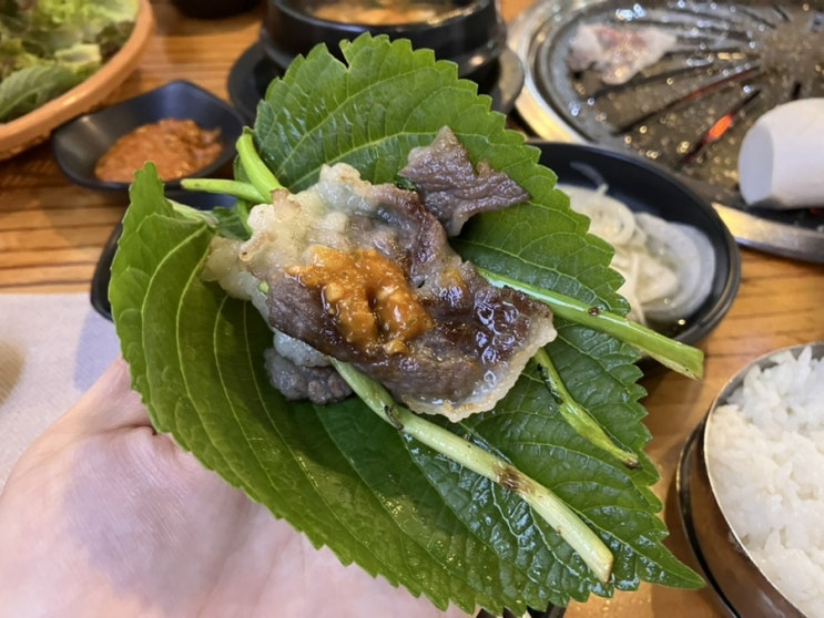  상봉동 맛집 삼거리정육식당 망우역 고기집 정육점식당
