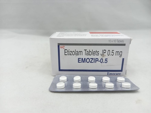 Emozip tab(Etizolam) Usage Guide: Benefits and Side Effects