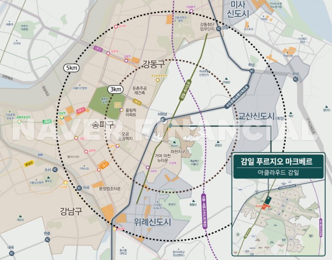  무순위 로또 줍줍! 감일 푸르지오 마크베르 모집공고문 분석(feat 감일수자인, 감일파크센트레빌 실거래가)