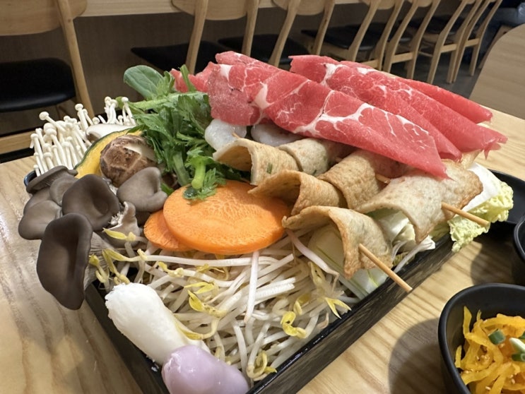  일산 밤리단길 샤브샤브 맛집 유유샤브 일산점