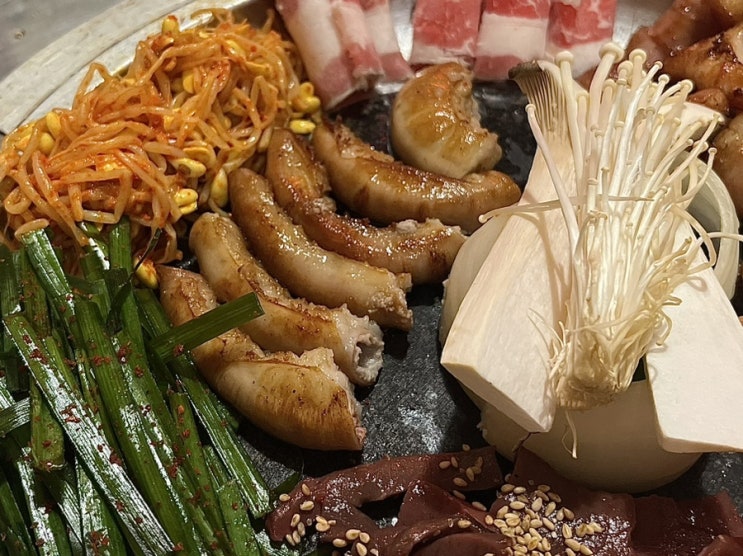  전주 삼천동 맛집 효천지구 진수곱창, 곱창 막창 대창 진수성찬 먹은 후기