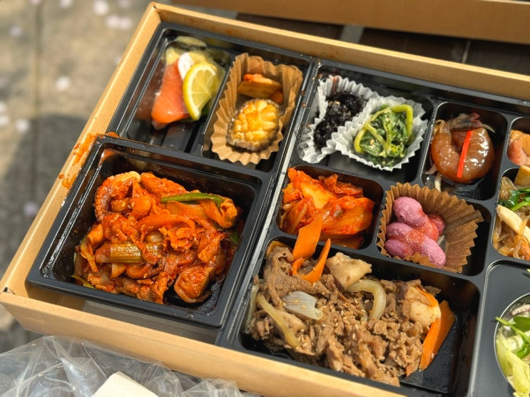  강남 도시락 배달 프리미엄 한식 도시락 조양관한정식
