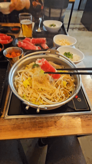  성남 신흥역맛집 혼자샤브 영화관 데이트 필수 코스 feat 혼밥 하기 안성맞춤 식당