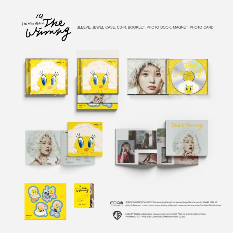 아이유 (IU) - 미니앨범 6집 : The Winning (I WIN VER, U WIN VER