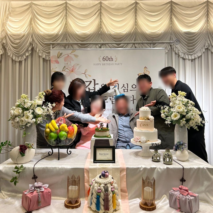  고양맛집 상견례 환갑잔치하기 좋은 백제원 일산점 포토존 미역국 챙겨줌