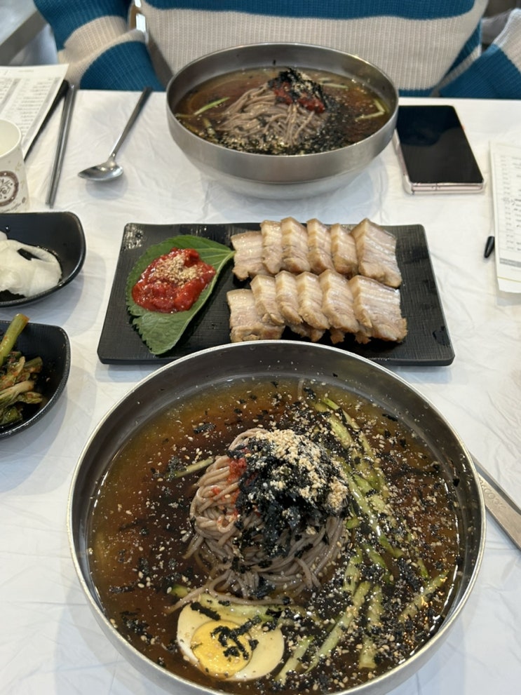  [강릉] 막국수, 메밀김밥 맛집 <고씨네동해막국수> 커플세트로 수육과 막국수 든든하게!