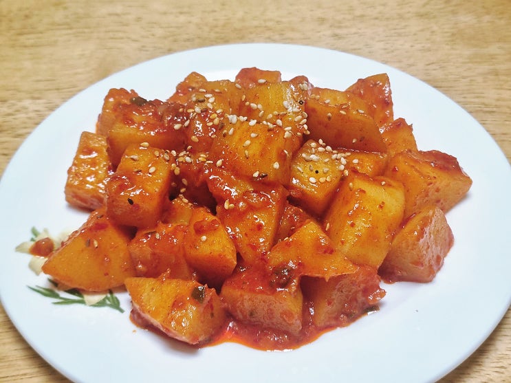  고추장 감자조림 만드는법 매운 버전