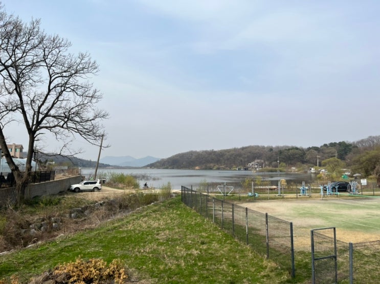 용인 가볼만한 곳, 낚시 명소로 유명한 원삼 두창저수지 방문기