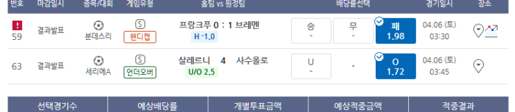 프로토 4/5일 해축 3경기 분석 올킬 적중 프로토 4/5일 해축 3경기 분석 올킬 적중