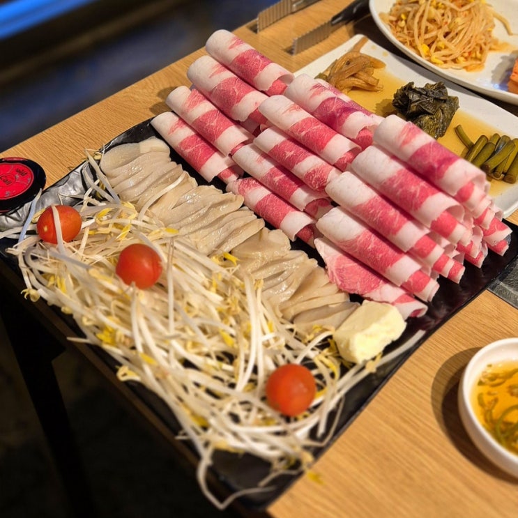  순천 오천동 맛집 순천호탄집 한우차돌박이삼합