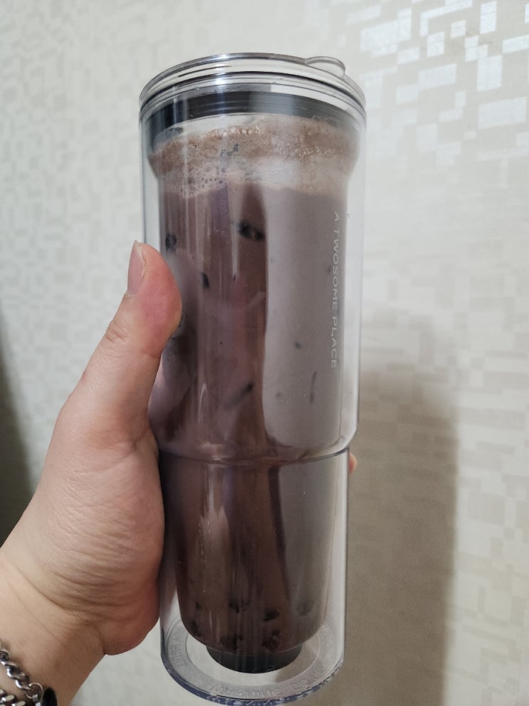  초코음료를 좋아하신다면 카페게이트 딥초코버블라떼 추천 칼로리 후기