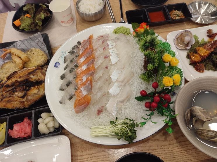  북수원 파장동 아리랑수산, 숙성회 모듬회 맛집