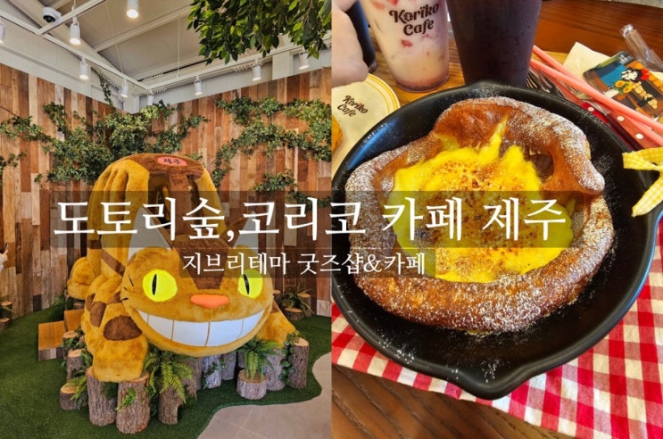  제주 지브리 코리코 카페, 도토리 숲_지브리 잘 모르는 사람도 재미있는 제주도 핫플레이스