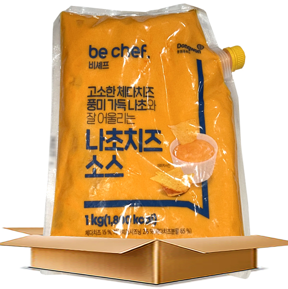  동원홈푸드 삼조 나초치즈소스 (1kg x 10개)