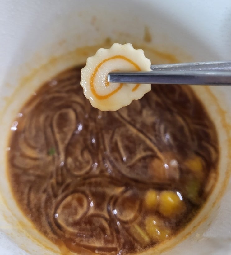 125 칼로리 누들핏 육개장 사발면맛 컵라면 후기