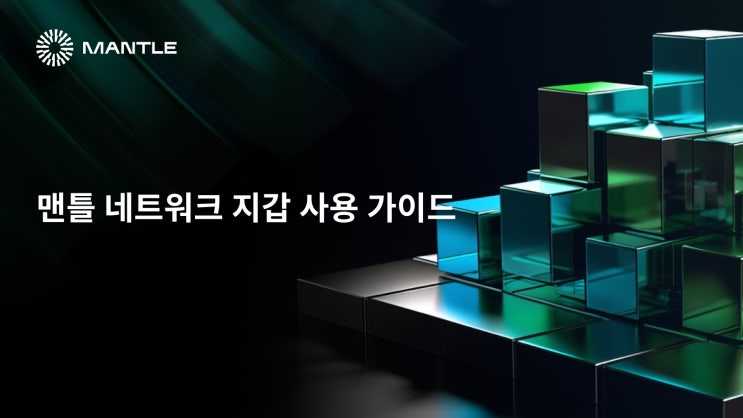  맨틀 네트워크 지갑 가이드