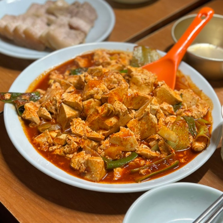  대전 당일치기 여행 대전맛집 대흥동 진로집 두부두루치기 국수사리 수육 부추전 원막걸리 리뷰.