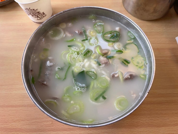  용인 백암순대 맛집 제일식당, 고기 듬뿍 들어간 순대국밥 내돈내산 후기!
