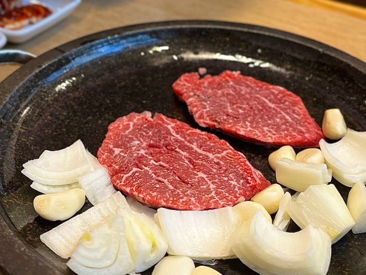  전주 한우 맛집 명가등심, 신시가지 고깃집 밑반찬 맛있는 곳