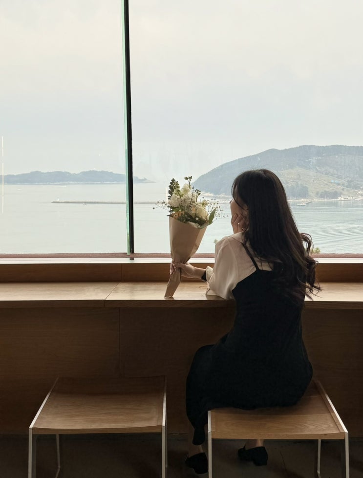  거제 지세포 오션뷰 카페: 거제 마틴커피(내돈내산) 호텔상상 3층