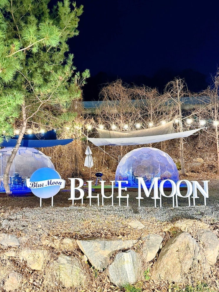  남양주 애견동반 글램핑 식당 블루문가든 캠핑 바베큐 추천