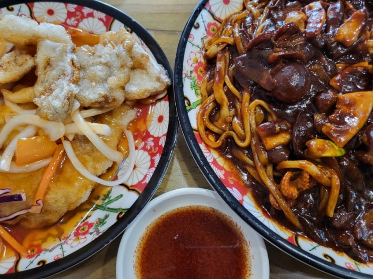  인천 아라뱃길 중국집 손짜장마루 특별한 짜장면 맛 세트 메뉴로 즐기기