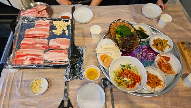  영통동삼겹살맛집 고운돈 79냉삼집 / 이게 냉삼 맞아??