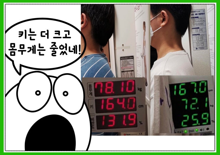  한약 3개월로 3cm 성장, 6kg 감량에 성공한 환자분 후기