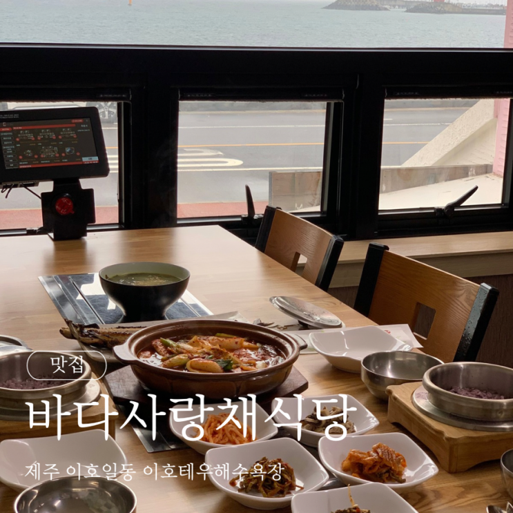  제주 이호테우 해변 밥집 이호일동 맛집 바다사랑채식당