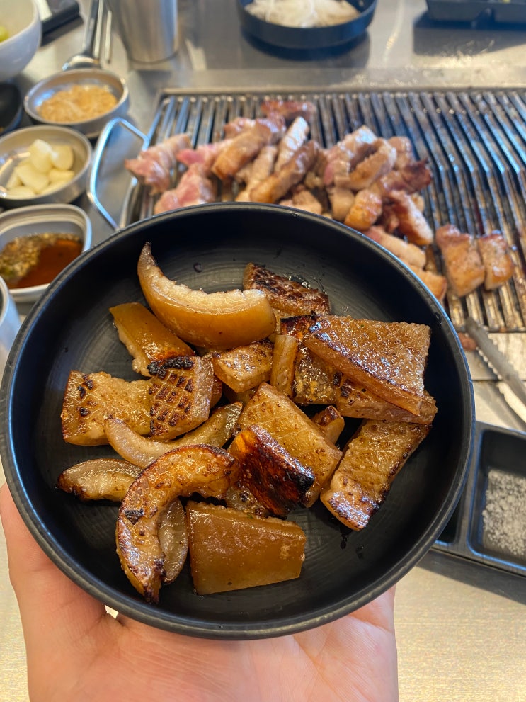 산북동 삼겹살맛집 군산 모퉁이 삼겹살 껍데기 특수부위 산북동 불금밥집