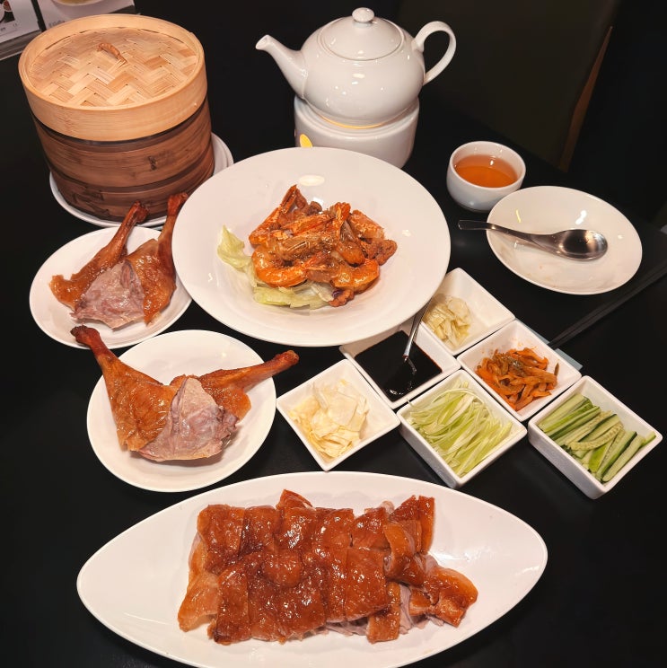 압구정 맛집 루위 북경오리 맛있는 중국집