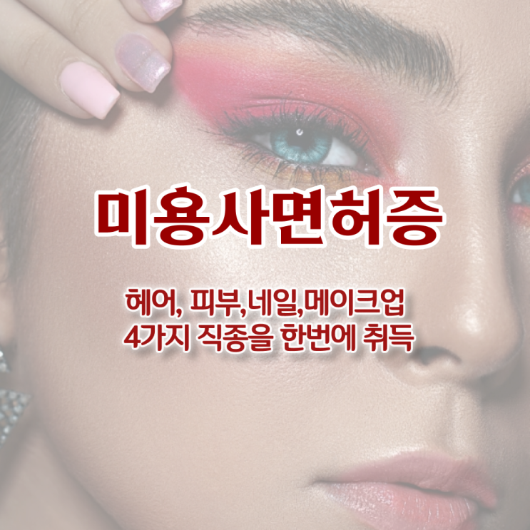  사이버 미용학과 , 미용사자격증 독학으로 준비하고 자격증 땄어요
