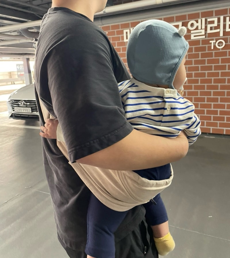 구스켓 안아요 사이드 힙시트 아기띠- 힙시트 사용시기, 내돈내산 솔직후기