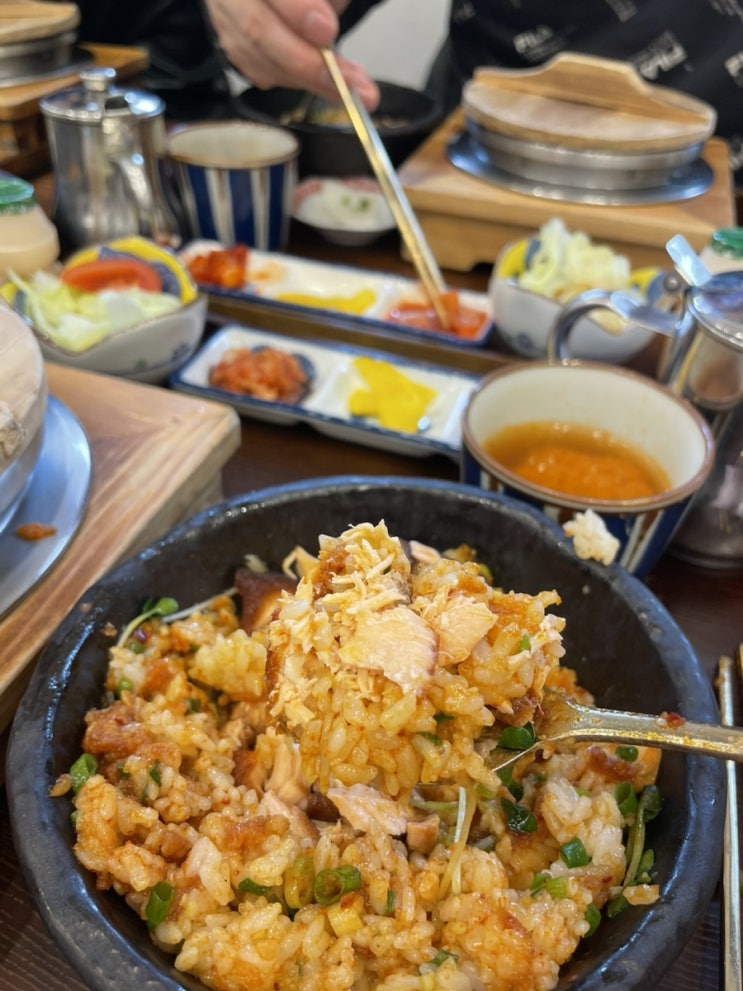  [죽전카페거리] 보정동카페거리 맛집 <담솥> 용인보정점 :: 연어솥밥 장어솥밥 맛집 :: 데이트추천