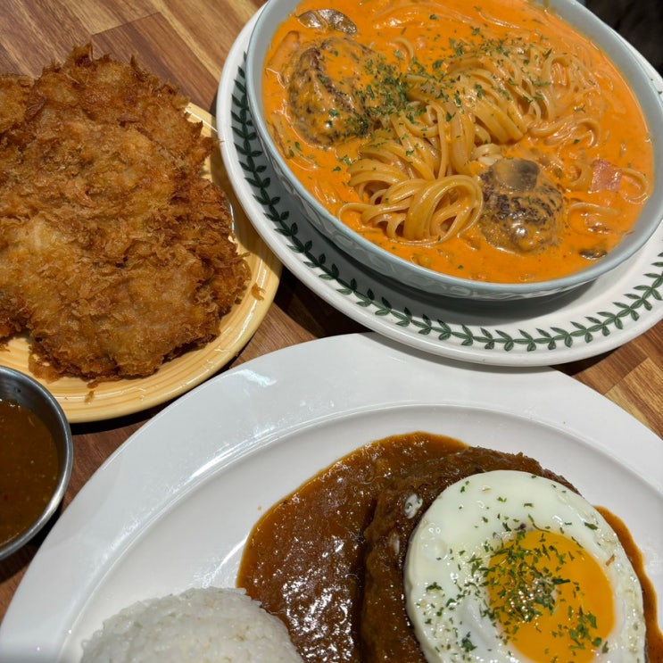  잠실 장미상가 함박스테이크 경양식 맛집ㅣ정순함박